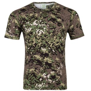 Maskpol Wojskowa Koszulka Termoaktywna Kamuflaż Mapa T-Shirt