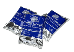 SEVEN OCEANS Woda Pitna Ratunkowa W Saszetkach. 500 ml