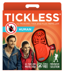 TickLess Human Ultradźwiękowe Urządzenie Chroniące Przed Kleszczami Dla Ludzi Pomarańczowy