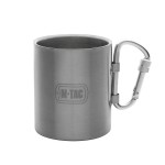 M-Tac Kubek Termiczny Z Karabinkiem 280 ml Stal 60008012