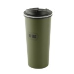 M-Tac Kubek Termiczny Z Zaworem 450 ml Stal Olive