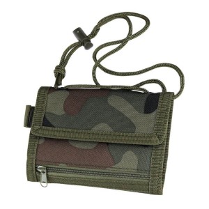 Portfel Męski Taktyczny Na Szyję Wz Pantera Camo Margin