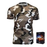 Koszulka Termoaktywna Oddychająca Coolmax W Pudełku Urban Camo