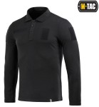 M-Tac Koszula Taktyczna Polo Z Długim Rękawem Black