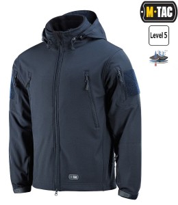 M-tac Kurtka Softshell Z Podpinką Polar Dark Navy Blue