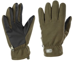 M-tac Rękawice Polarowe Fleece Thinsulate Olive Zimowe