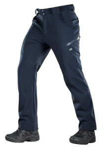 M-Tac spodnie Soft Shell Winter Dark Navy Blue