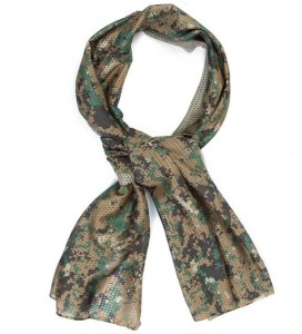 Szal Snajperski Chusta 155x48 cm Marpat Woodland Siatka Mesh
