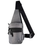 M-tac Torba Kabura Na Ramię Szara Grey Melange