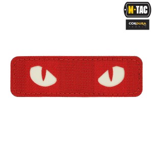 M-tac Naszywka Cat Eyes Red Laser Cut Patche GID