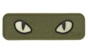 M-tac Naszywka Cat Eyes Olive 3D PVC