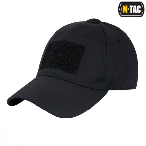 M-Tac Czapka z Daszkiem na Rzep Flex Rip Stop Black