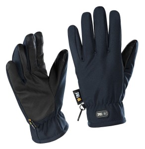 M-Tac Rękawice Soft Shell Thinsulate Dark Navy Blue