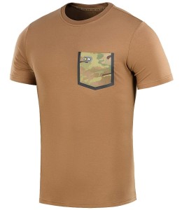 M-Tac Koszulka Z Kieszenią T-Shirt 93/7 Coyote Brown