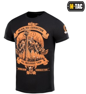 M-Tac Koszulka Z Krótkim Rękawem Black Sea Expedition Black