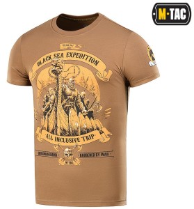 M-Tac Koszulka Z Krótkim Rękawem Black Sea Expedition Coyote Brown