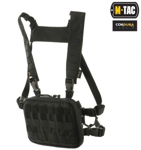 M-Tac Taktyczna Kamizelka Chest Rig Military Elite Saszetka Black