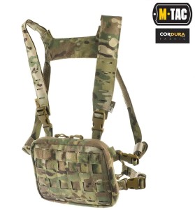 M-Tac Taktyczna Kamizelka Chest Rig Military Elite Saszetka Multicam