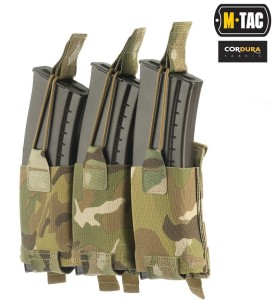 M-Tac Elastyczna Ładownica Na 3 Magazynki Elite Multicam