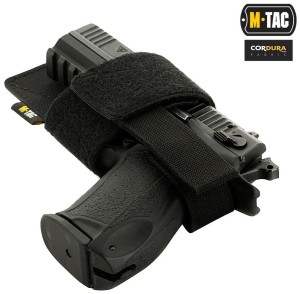 M-Tac Kabura Na Pistolet Uniwersalna Wewnętrzna Z Zatrzaskiem Light Black