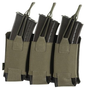 M-Tac Ładownica Elastyczna Na Trzy Magazynki Elite Laser Cut Ranger Green