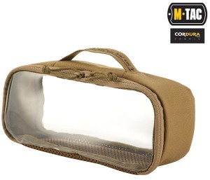 M-Tac Organizer Ergonomiczny Przezroczysty Elite Medium Coyote