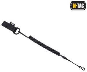 M-Tac Smycz Linka Zabezpieczająca Do Broni Z D-Ringiem Black