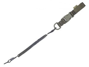 M-Tac Smycz-Retraktor Medium Z D-Ringiem I Fastexem Olive