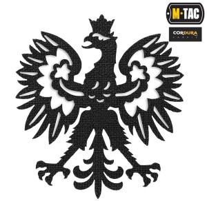 M-Tac Naszywka Polski Orzeł Laser Cut Black