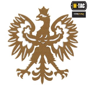 M-Tac Naszywka Polski Orzeł Laser Cut Coyote