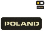 M-Tac Naszywka Poland 25х80 Laser Cut Black/GID