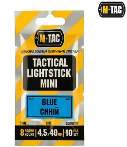 M-Tac Oświetlenie Chemiczne 4,5 x 40 MM Blue