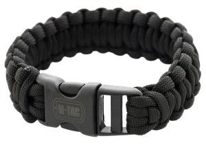 M-Tac Bransoletka Z Paracordu Black