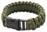 M-Tac Bransoletka Z Paracordu Olive