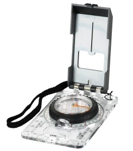 M-Tac Kompas Kartograficzny z Lusterkiem Large Olive