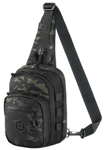 M-Tac Torba Na Ramię Cross Bag Slim Elite Hex Multicam Black/Black