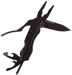 Dominator Multitool Narzędzie EDC Kombinerki Bity Black