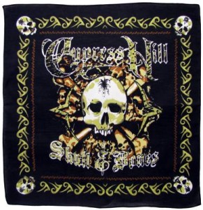 Chusta Apaszka Arafatka 100% Bawełna 55x55 Skull8