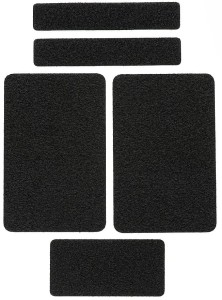 M-Tac Zestaw Rzepów 5 Sztuk Black