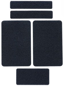 M-Tac Zestaw Rzepów 5 Sztuk Dark Navy Blue