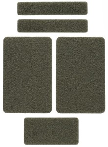 M-Tac Zestaw Rzepów 5 Sztuk Dark Olive