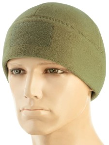M-Tac Czapka Zimowa Watch Cap Elite Polar 320G/M2 Z Rzepem Tan