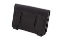 SASZETKA SKÓRZANA SM CZARNA NA PASEK WOJSKOWY