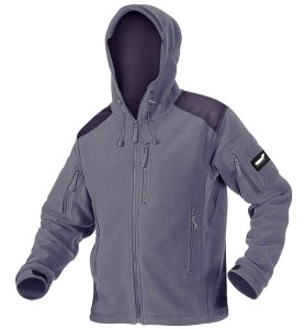 Texar Husky Ciepła Bluza Polar'owa 360gr Szara Grey