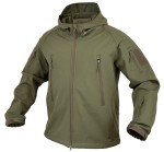 Kurtka z kapturem Softshell Falcon Texar Olive