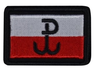 Plakietka Rzep Naszywka Flaga Polska PW 56 x 38