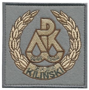 Plakietka Rzep Naszywka Haft Batalion Kiliński