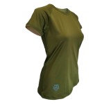 Koszulka Termoaktywna Damska Raglan Olive