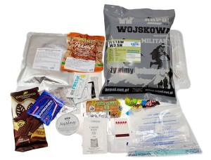 Wojskowa Racja Wsh 3 Żywnościowa Posiłek Typ Mre Filet z piersi kurczaka w sosie serowym 300g