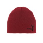 Czapka Myśliwska Zimowa Hunter Bordowa Wojskowa